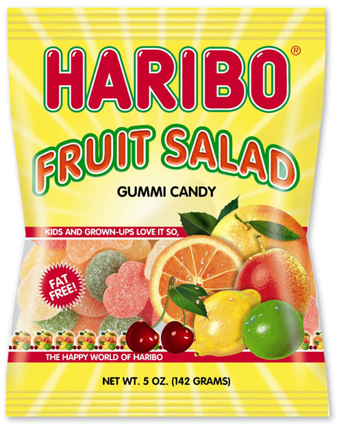 Haribo Fruit Salad 5oz X 12 Units - Québec Candy
