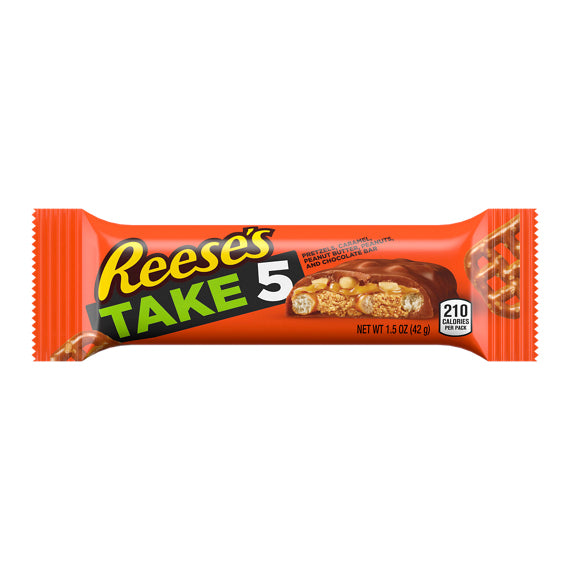 Hershey Reese Take 5 - Standard Size 1.5oz X 18 Units - Québec Candy