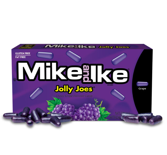 Theater Box Mike & Ike Jolly Joes 4.25oz X 12 Units - Québec Candy