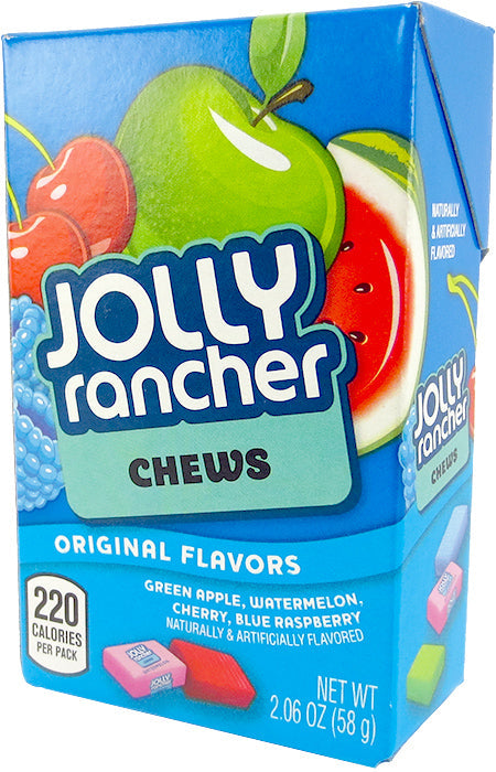Jolly Rancher Fruit Chews Box - Original 12 Units - Québec Candy