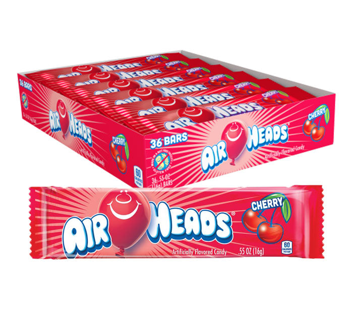 Airheads Cherry 36 Units - Québec Candy