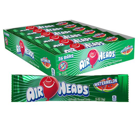 Airheads Watermelon 36 Units - Québec Candy