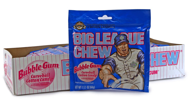 Big League Chew - Cotton Candy 12 Units - Québec Candy