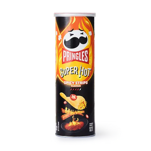 Pringles Super Hot Spicy Strips(ASIA) 110g X 20 Units - Québec Candy