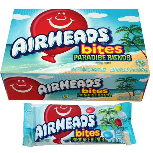 Airheads Bites Paradise Blend 2oz X 18 Units - Québec Candy
