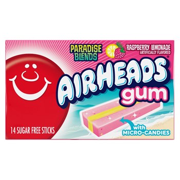 Airheads Gum - Raspberry Lemonade 1.185oz X 12 Units - Québec Candy