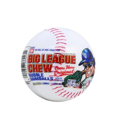 Big League Chew Baseball Bubblegum 0.63oz X 12 Units - Québec Candy