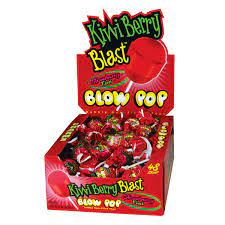 Charms Blow Pop Kiwi Berry Blast 48 Units - Québec Candy