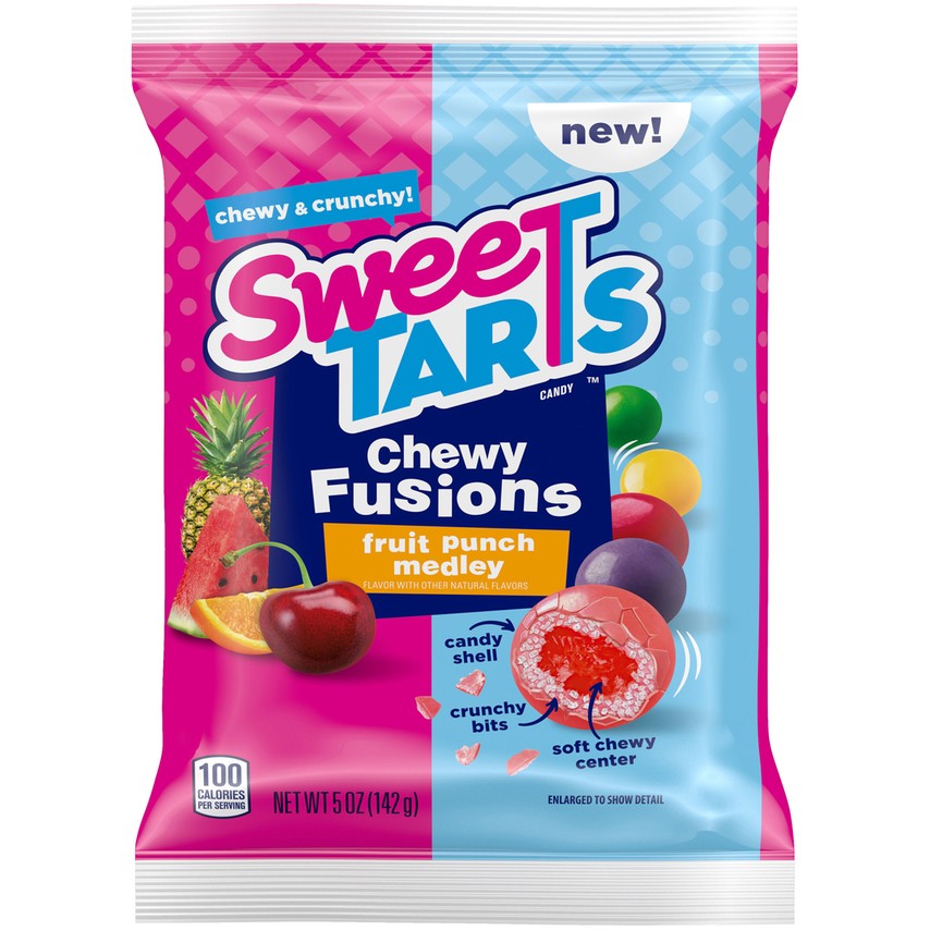 Sweetarts Chewy Fusion Peg Bag 5oz X 12 Units - Québec Candy