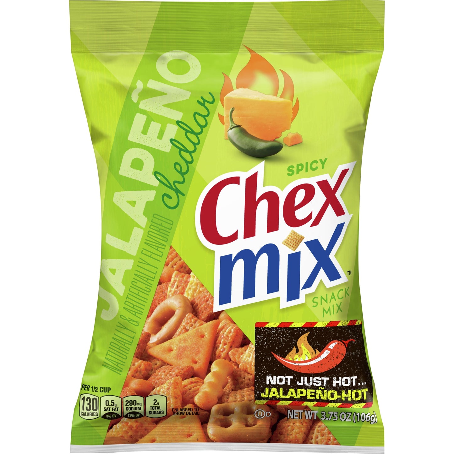 Chex Mix Jalapeño Cheddar 3.75oz X 8 Units - Québec Candy