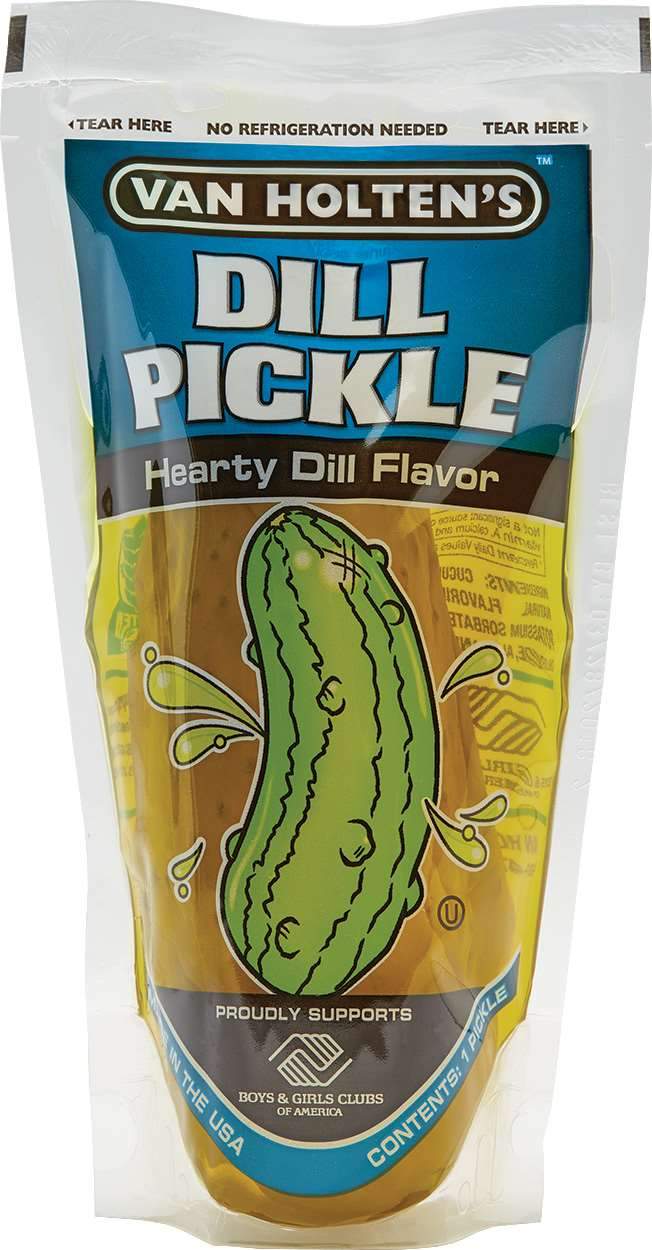Van Holten's Pickle Jumbo Dill  X 12 Units - Québec Candy