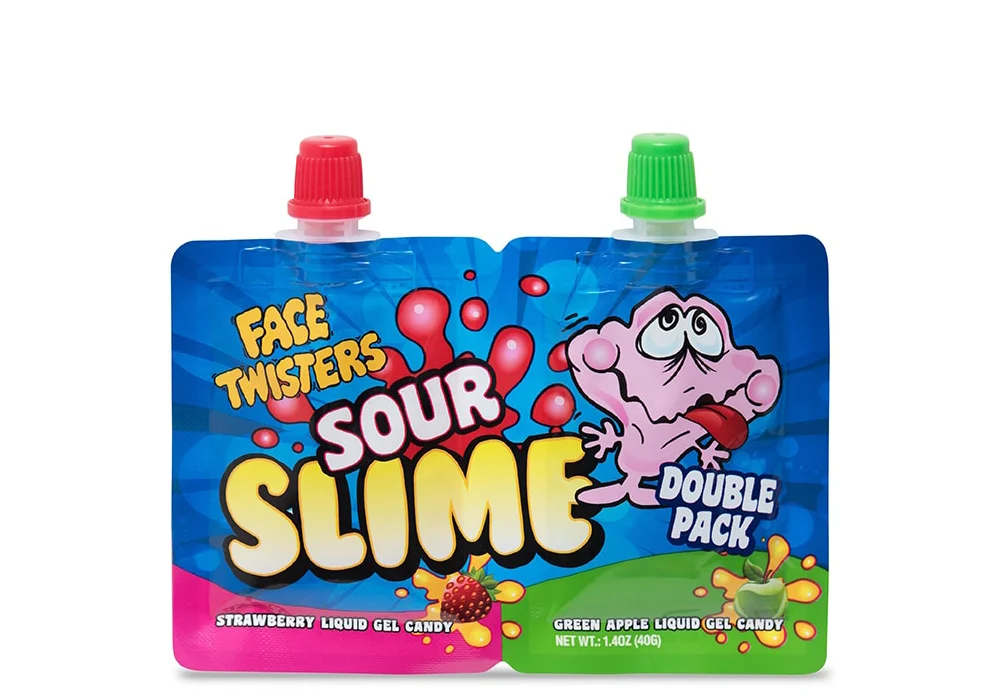 Face Twister Sour Slime 1.4oz X 18 units - Québec Candy