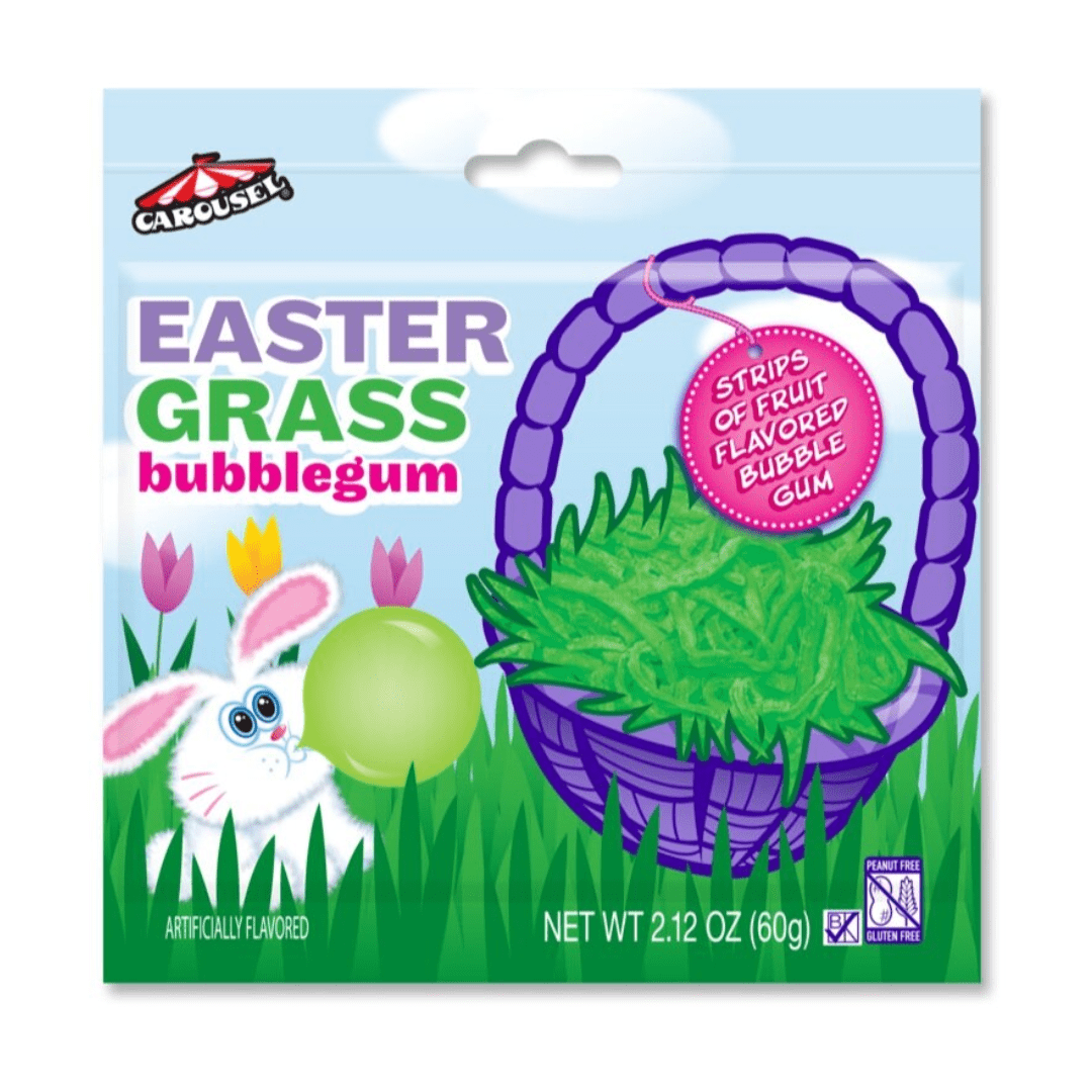 Ford Gum Easter Grass Bubble Gum 2.12oz X 12 Units - Québec Candy