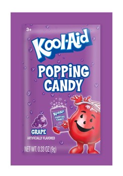 Kool-Aid Popping Candy - Grape .33oz X 20 Units - Québec Candy