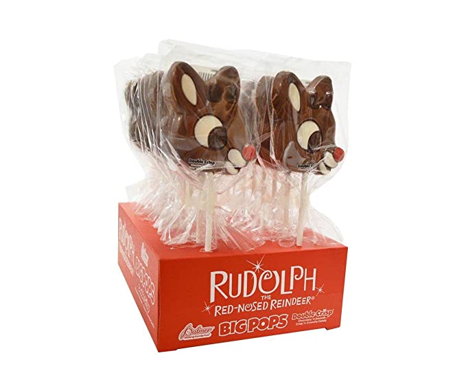 Palmer Rudolph Big Chocolate Pops 2.75oz X 18 Units - Québec Candy