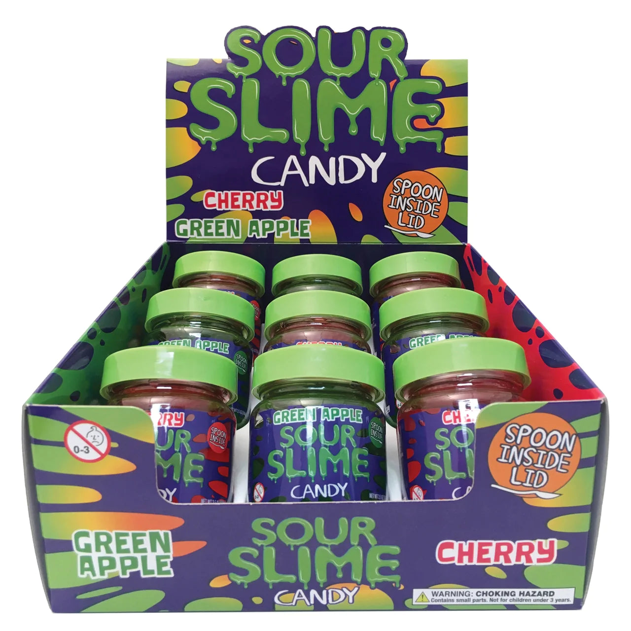 Boston America - Sour Slime X 9 Units - Québec Candy