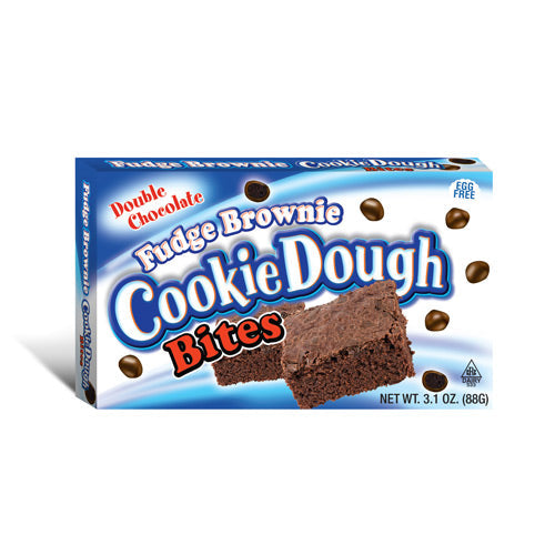 Theater Box Cookie Dough Bites Fudge Brownie 3.1oz X 12 Units - Québec Candy