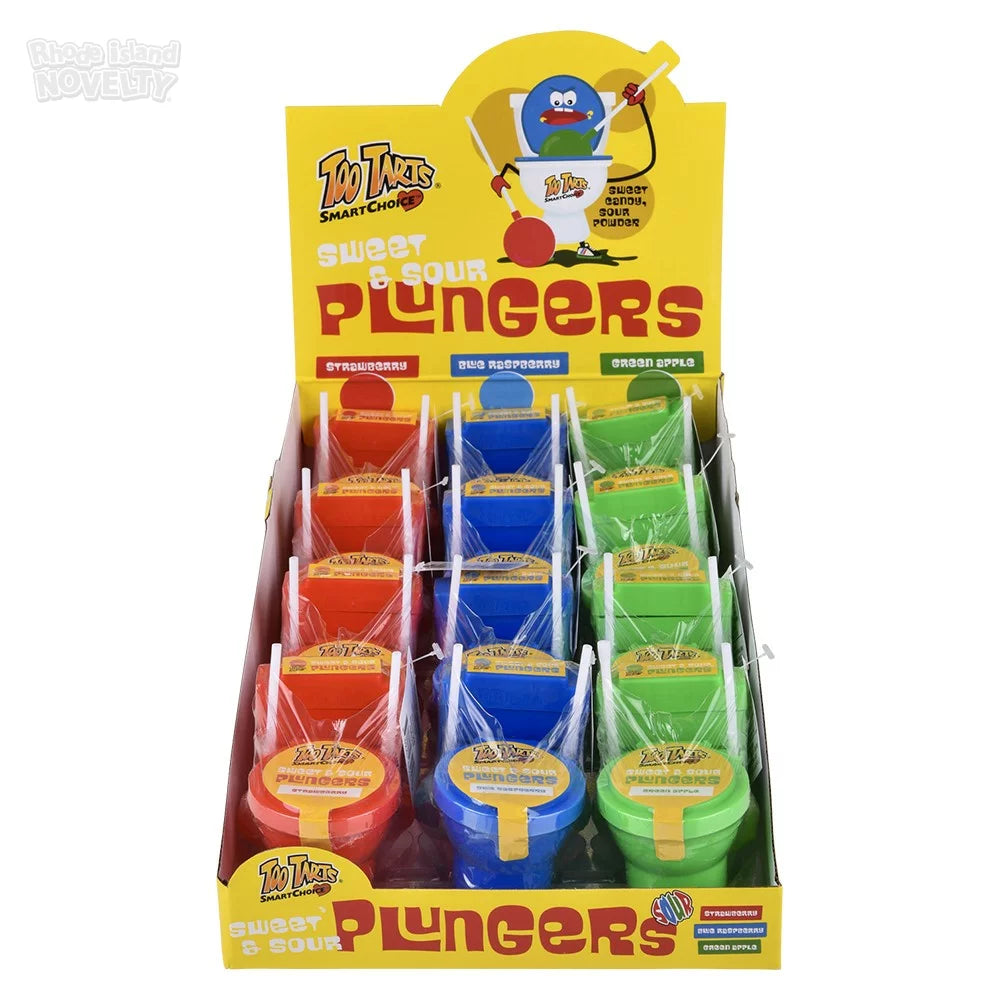Too Tarts - Sweet & Sour Plungers 0.7oz X 12 units - Québec Candy