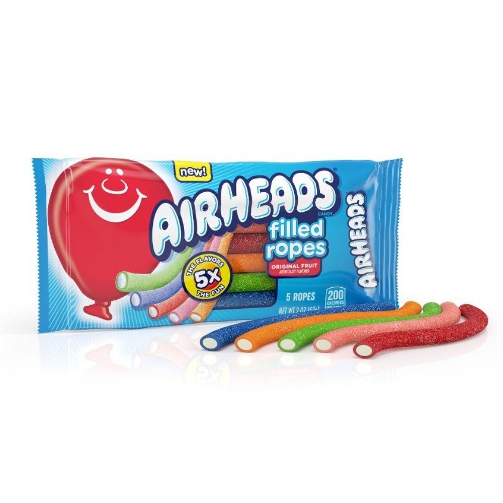 Airheads Filled Ropes Assorted 2oz X 18 Units - Québec Candy