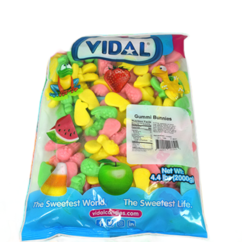 Vidal - Easter Gummy Bunnies 4.4lb - Québec Candy