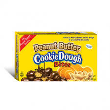 Theater Box Cookie Dough Bites Peanut Butter 3.1oz X 12 Units - Québec Candy