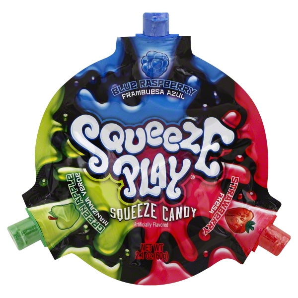 Squeeze Play Liquid Candy 2.1oz X 12 Units - Québec Candy