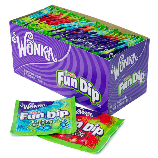 Wonka Fun Dip X 48 Units - Québec Candy
