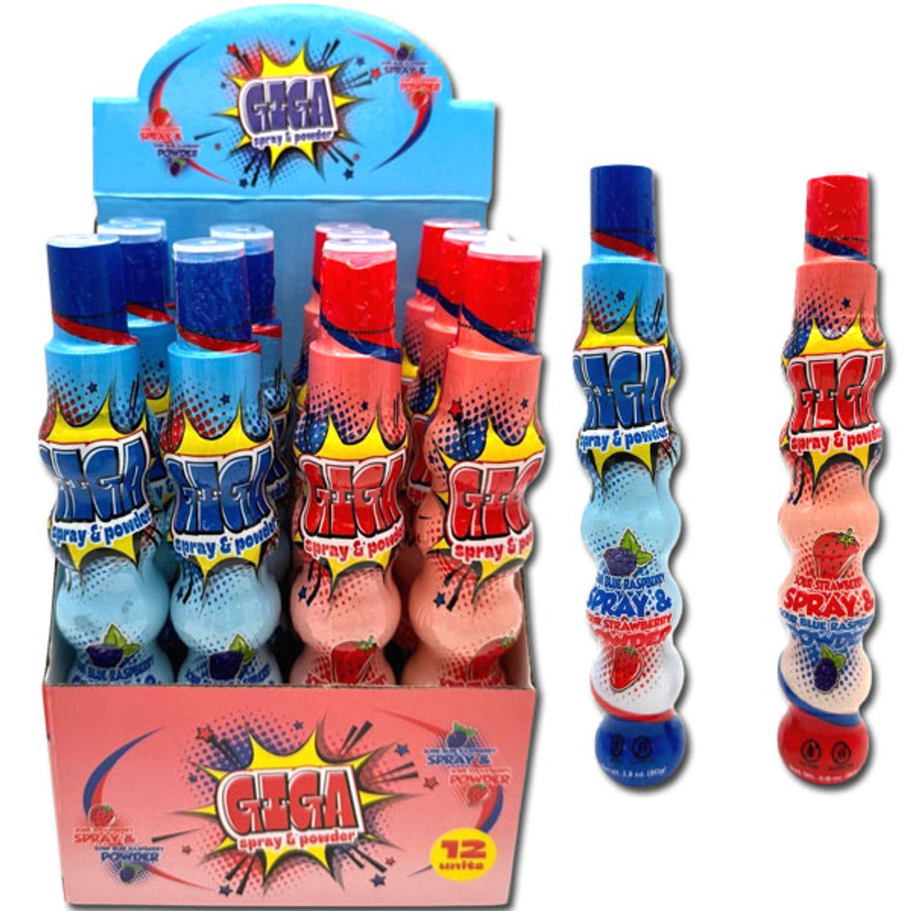 Doveli Giga Spray and Powder 2.80oz X 12 Units - Québec Candy