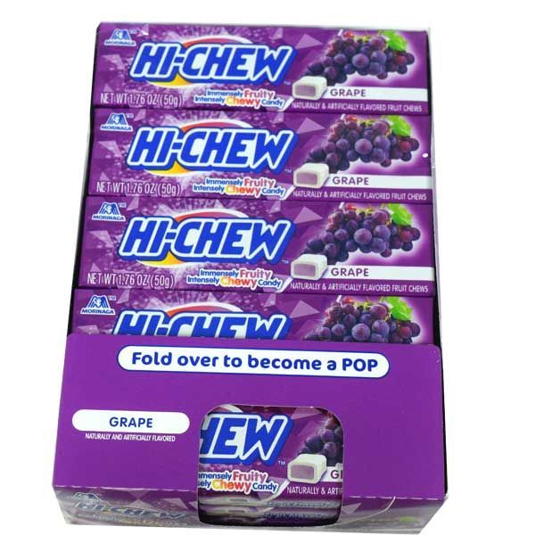 Hi-Chew Grape 50g X 15 Units - Québec Candy