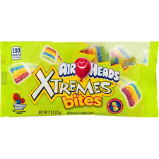 Airheads Xtremes - Rainbow Berry Bites 2 Oz X 18 Units - Québec Candy