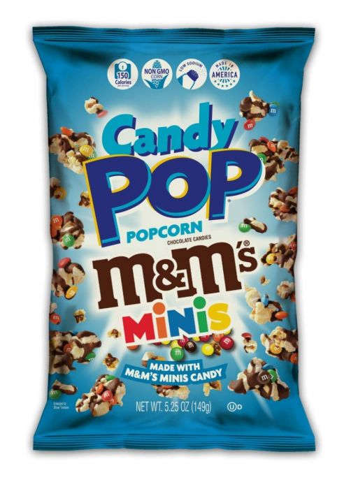Candy Pop Popcorn M&m's Minis 5.25oz X 12 Units - Québec Candy