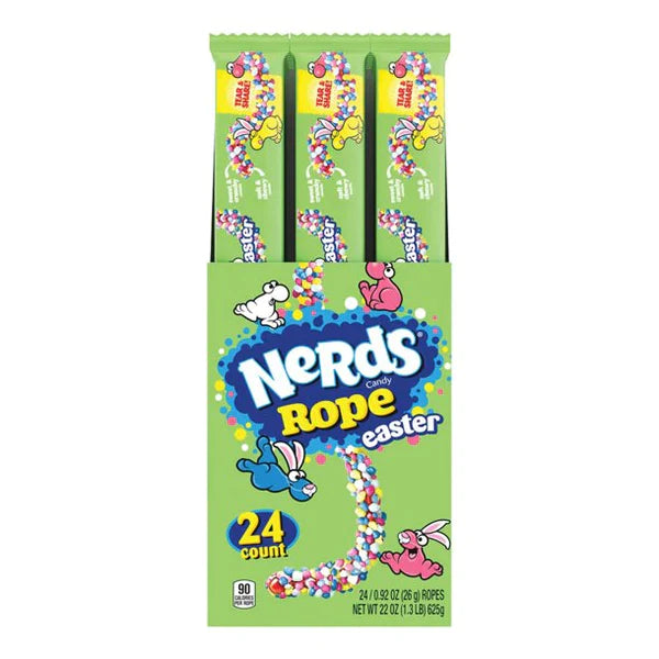 Easter Nerds Rope .92oz X 24 Units - Québec Candy