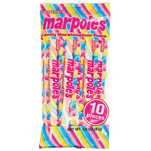 Albert's Marpoles Marshmallow Candy 10 Pcs X 12 Units - Québec Candy