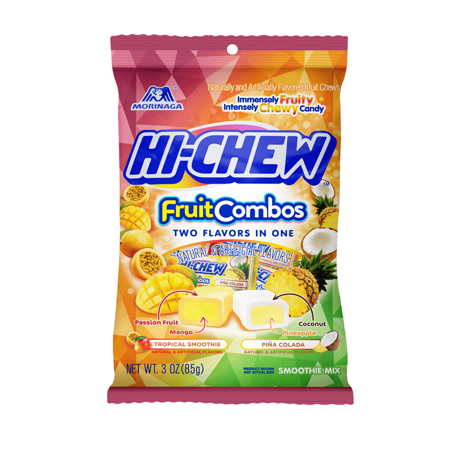 Hi-Chew Bag Fruit Combo 3.0oz X 6 Units - Québec Candy