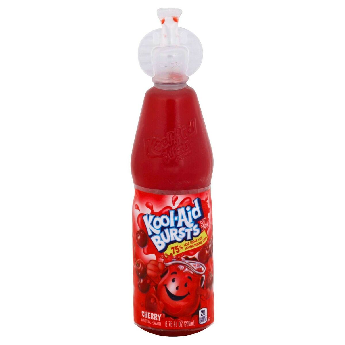 Kool -Aid Bursts Single Cherry 6.75oz X 12 Units - Québec Candy