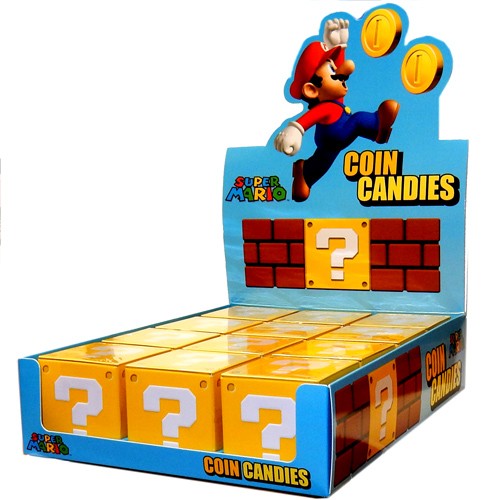 Boston America - Nintendo-Coin Candies 1.2oz X 12 Units - Québec Candy
