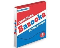 Gum - Topps Bazooka Throwback Mini Wallet Pack 1.50oz x 12 units - Québec Candy